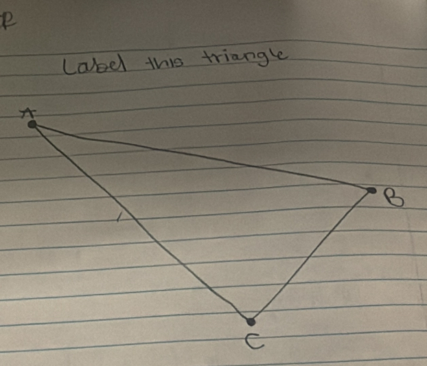 Label this triangle