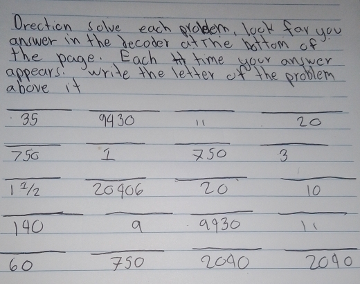 Solved: Orection solve each roldem, lock far you answer in the becoder ...