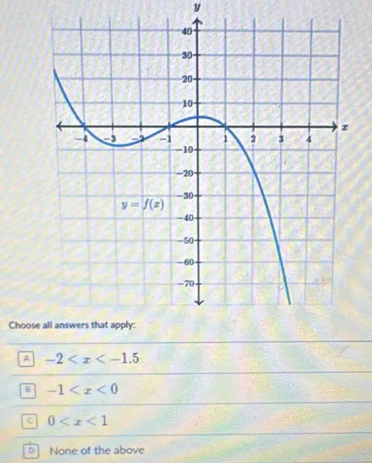 Choose
A -2
-1
C 0
D None of the above