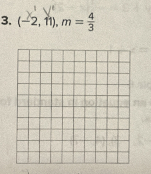 (-2, 11), m =