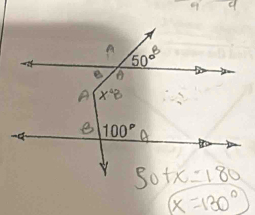 (x=130°)