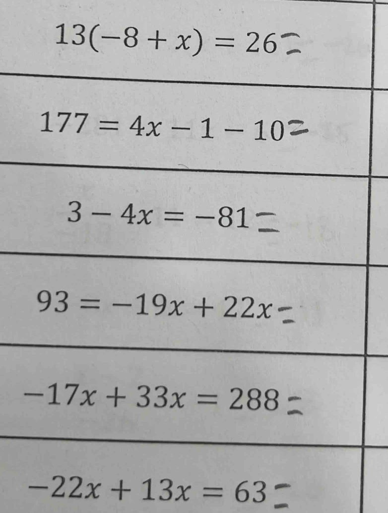 -22x+13x=63