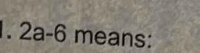 2a-6 means: