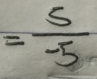 = 5/-5 