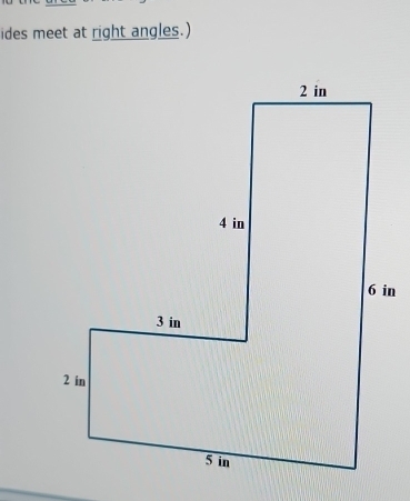 ides meet at right angles.)