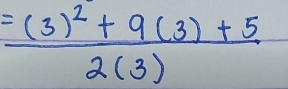 =frac (3)^2+9(3)+52(3)