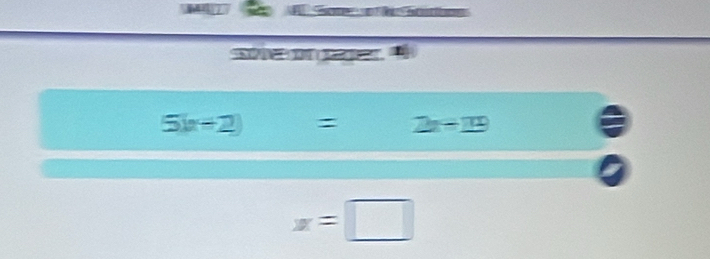 ssone onpager.
5x+2 : 2x+11
x=□