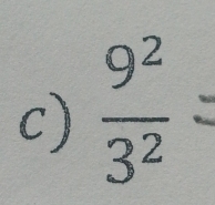  9^2/3^2 