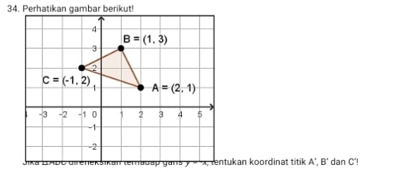 A',B' dan C'!