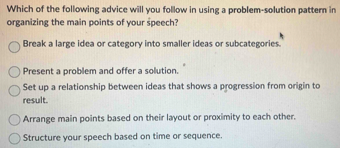 Solved: Which of the following advice will you follow in using a ...