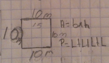 10m
15 A=b* h
10_n Nom
P=L+L+L+L
10m