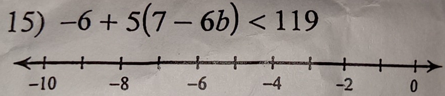 -6+5(7-6b)<119</tex> 
0