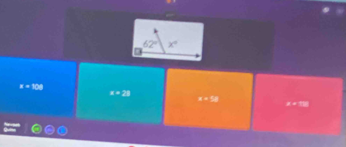 x=108
x=28
x=58
x=112