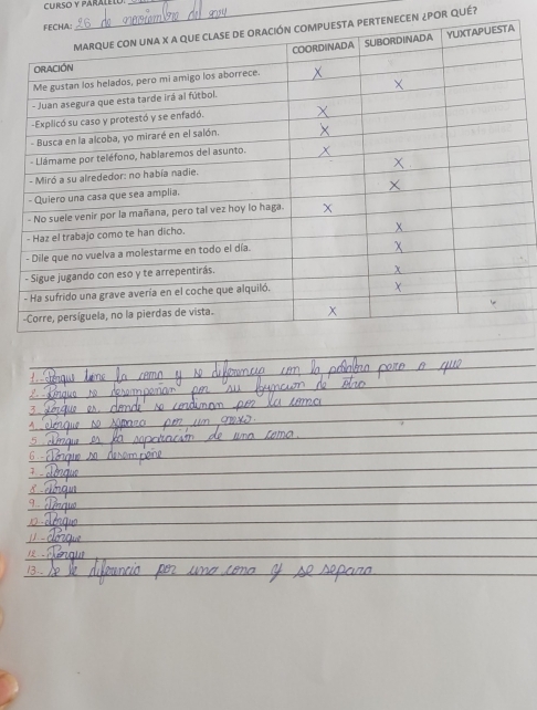 CURSO Y PARALEIO. 
ECEN ¿POR QUé?