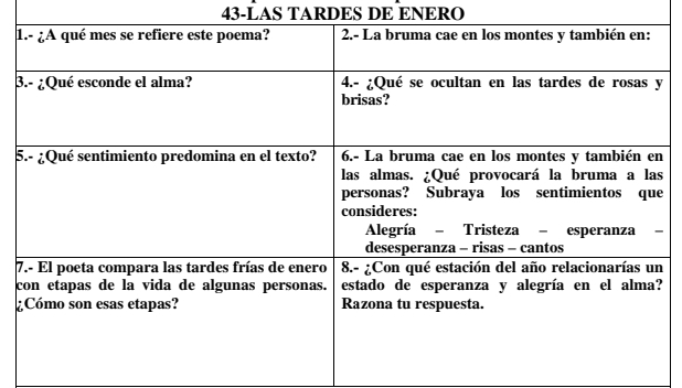 43-LAS TARDES DE ENERO 
1
3
5
7
c 
¿