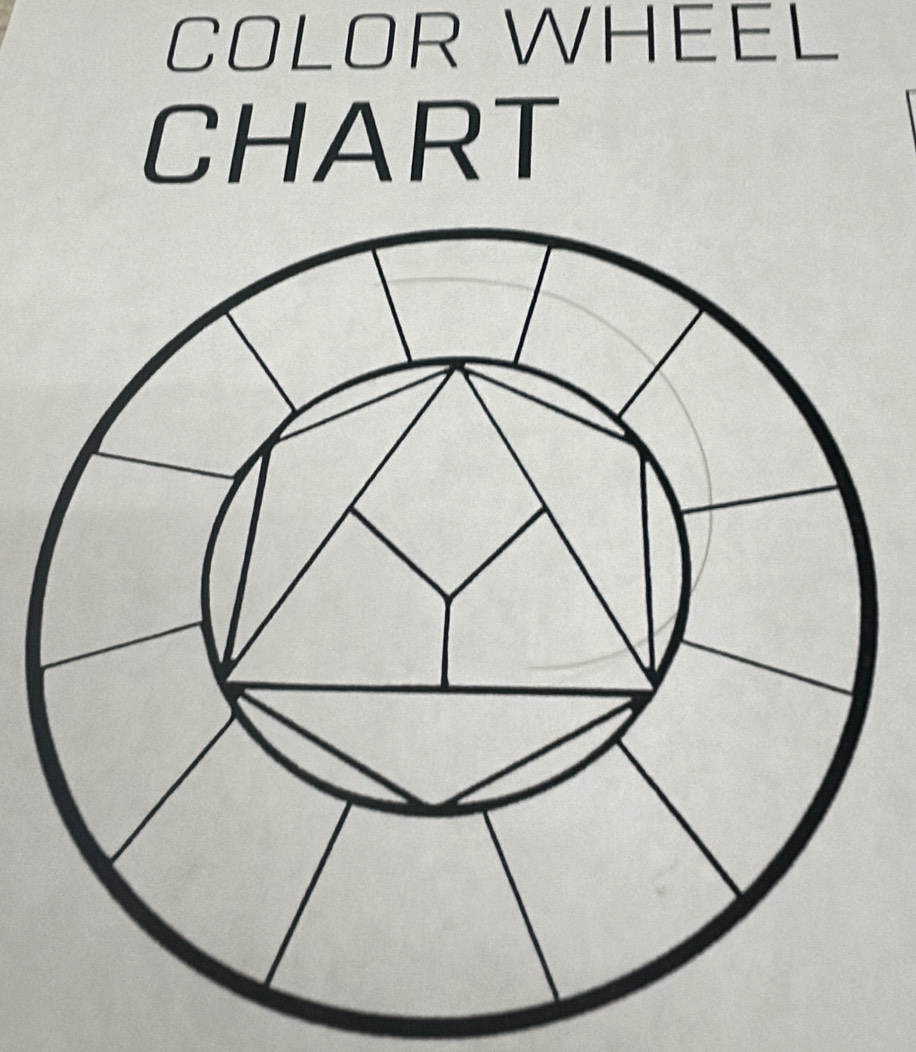 COLOR WHEEL 
CHART