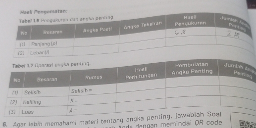 Agar lebih memahami materi tentang angk
Anda dengan memindai QR code