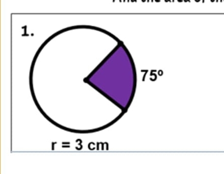 r=3cm