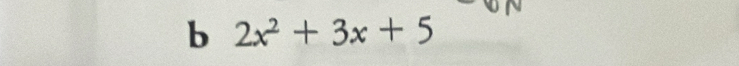 2x^2+3x+5