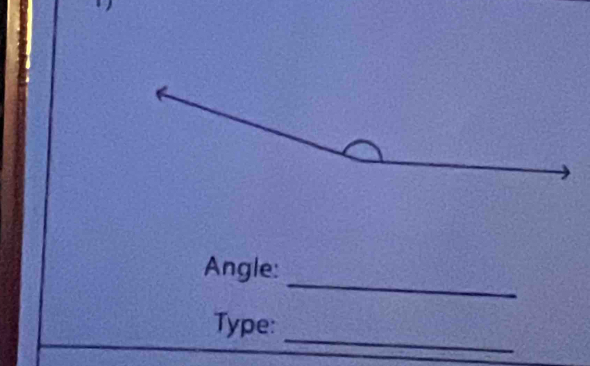 Angle: 
_ 
Type: