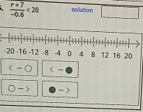  (r+7)/-0.6 <20</tex> solution □
<-bigcirc <-□
O-> -)