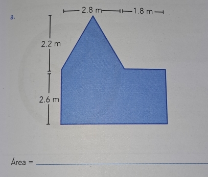 Area= _