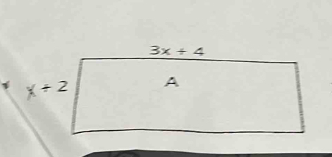 3x+4
x/ 2
A