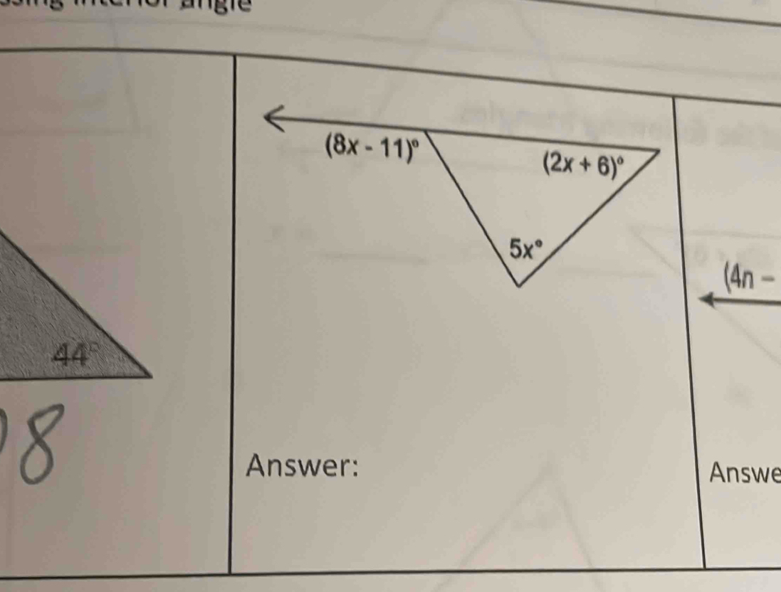 nge
(4n-
Answer:
Answe