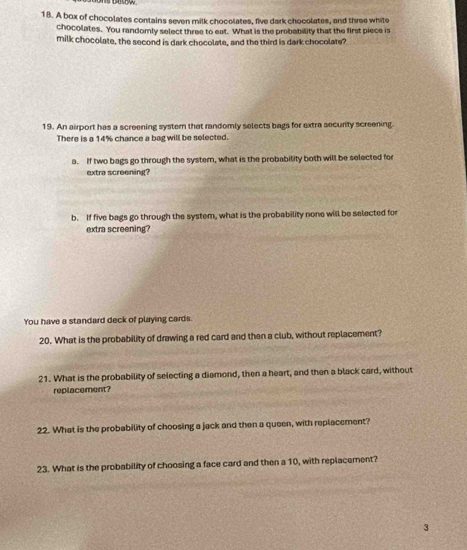 Solved: A box of chocolates contains seven milk chocolates, five dark ...
