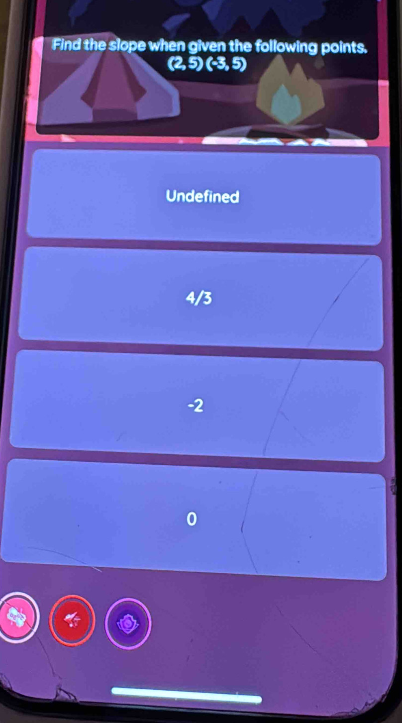 Undefined
4/3
-2