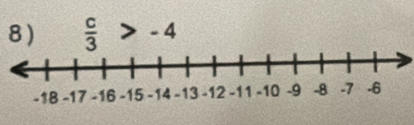  c/3 >-4