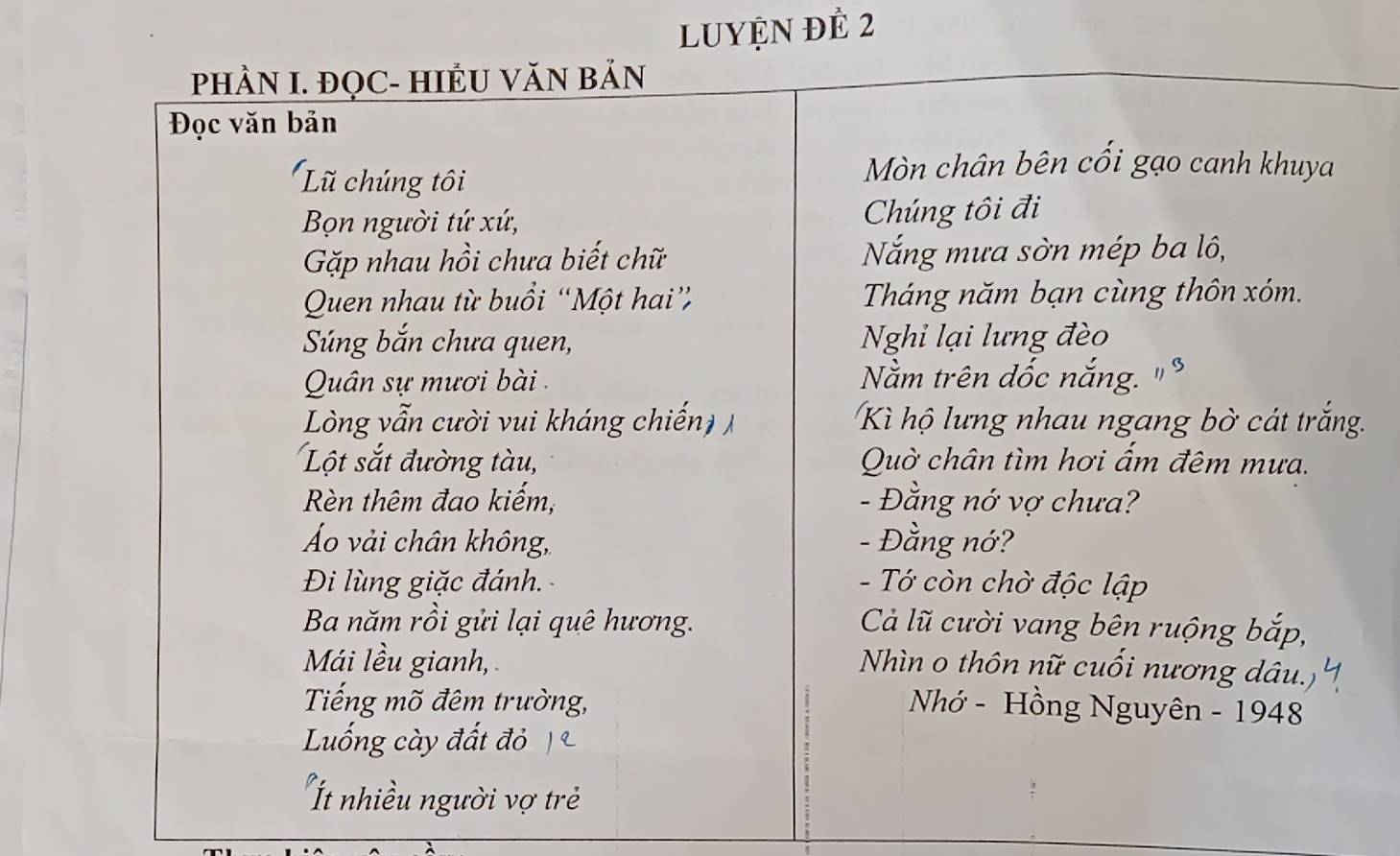 LUYỆN đÊ 2.