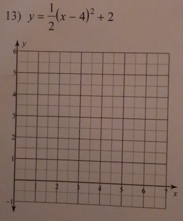 y= 1/2 (x-4)^2+2
x
-