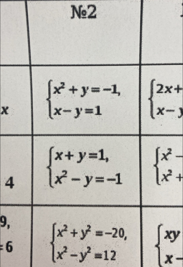 N2
x
4
9,
=6