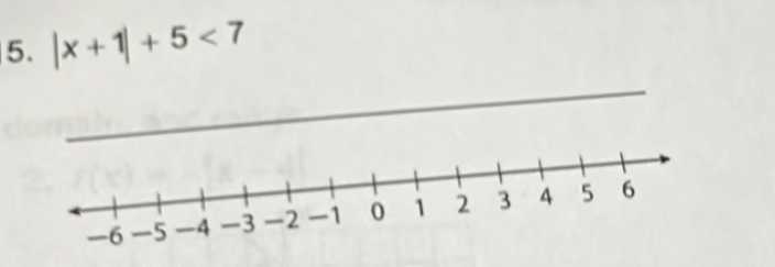 |x+1|+5<7</tex> 
_