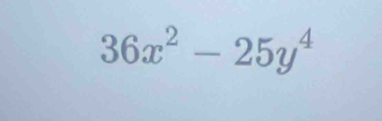 36x^2-25y^4