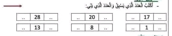 28. . 20 " .. 17. 
.. 13 .