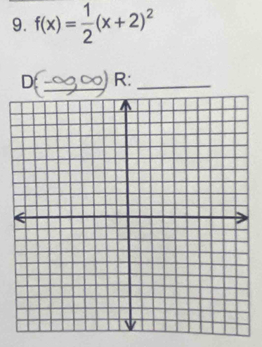 f(x)= 1/2 (x+2)^2
D(_ -∈fty ,∈fty ) _ R:_