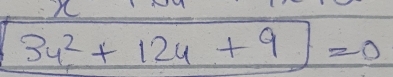 3u^2+12u+9]=0