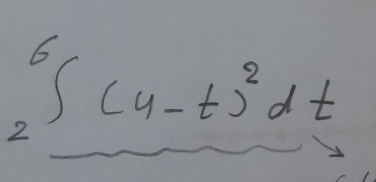 _2^(6∈t (4-t)^2)dt