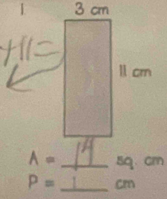 A=
P= _
cm