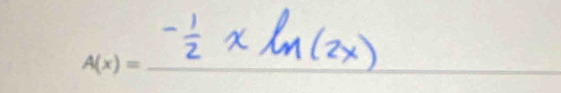 A(x)=
_ 
_