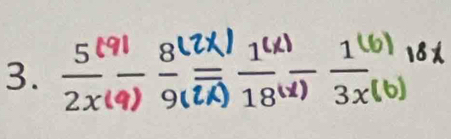 21() 5 (z0 1gu) 3x(७