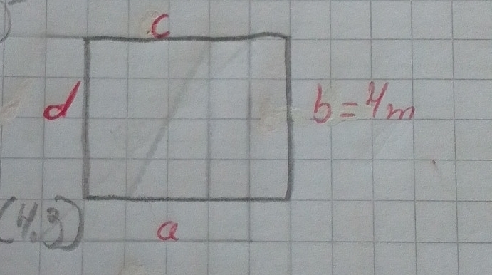 b=4m
(4 ) a