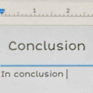 1 2 
Conclusion 
In conclusion