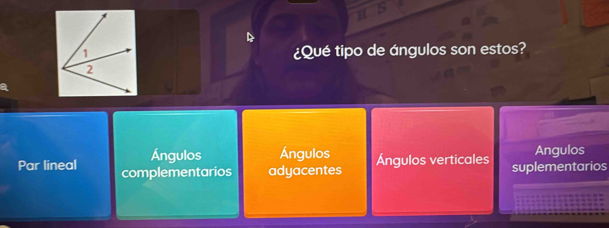 Solved: ¿Qué tipo de ángulos son estos? a Ángulos Ángulos Angulos Par ...
