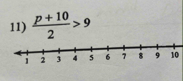  (p+10)/2 >9