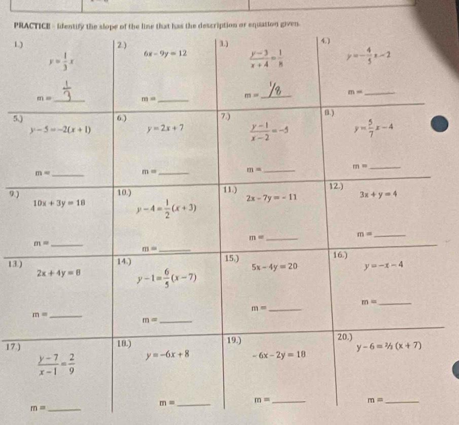 PR
L
5
9.)
13)
17 )
_ m=