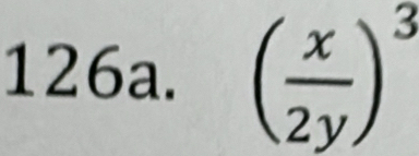 ( x/2y )^3