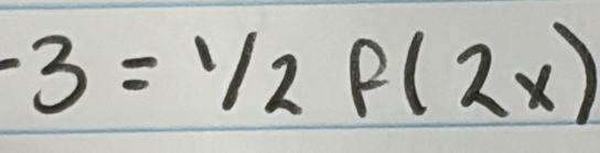 -3=1/2f(2x)